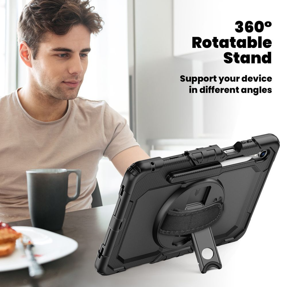 Futrola za Samsung Galaxy Tab S11, Tech-Protect, Solid360, Crna