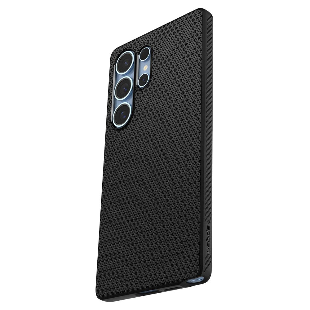 Futrola za Samsung Galaxy S25 Ultra S938, Spigen, Liquid Air, Crna ACS08953
