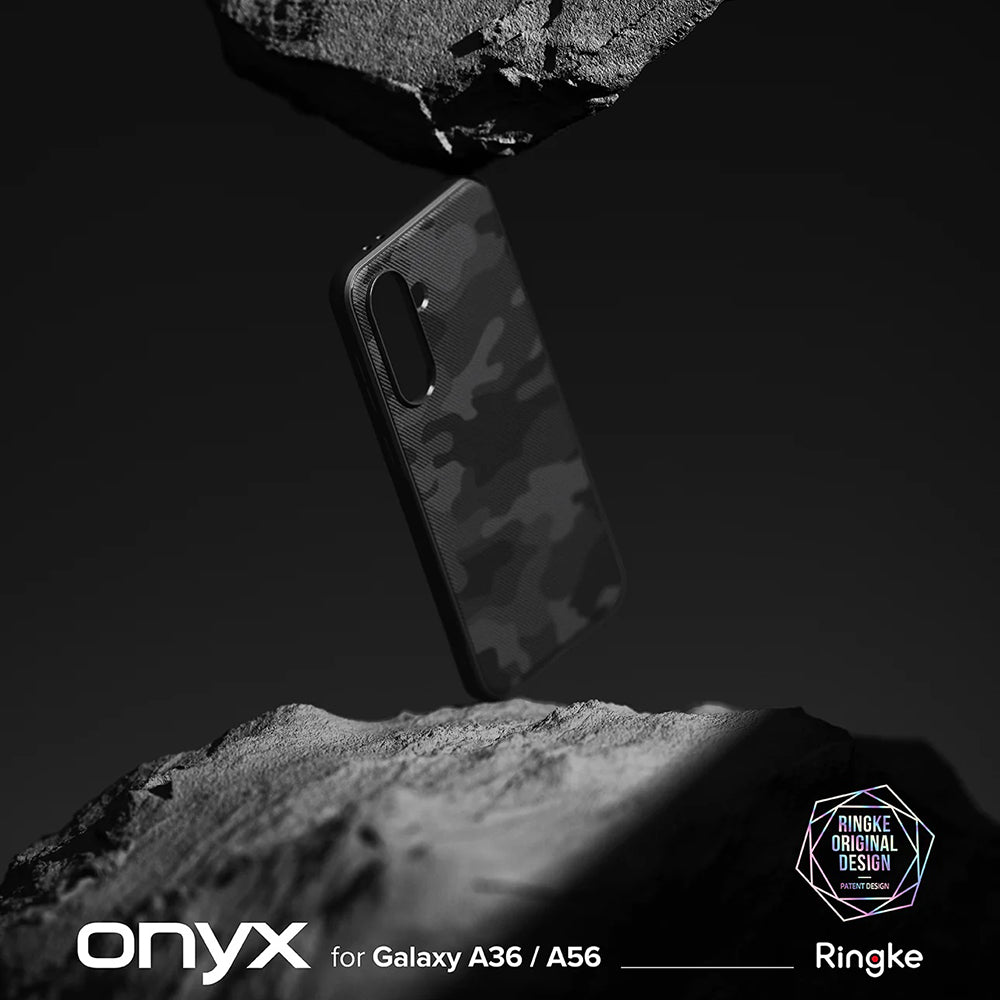 Futrola za Samsung Galaxy A56 A566 / A36 A366, Ringke, Onyx Camo, Crna
