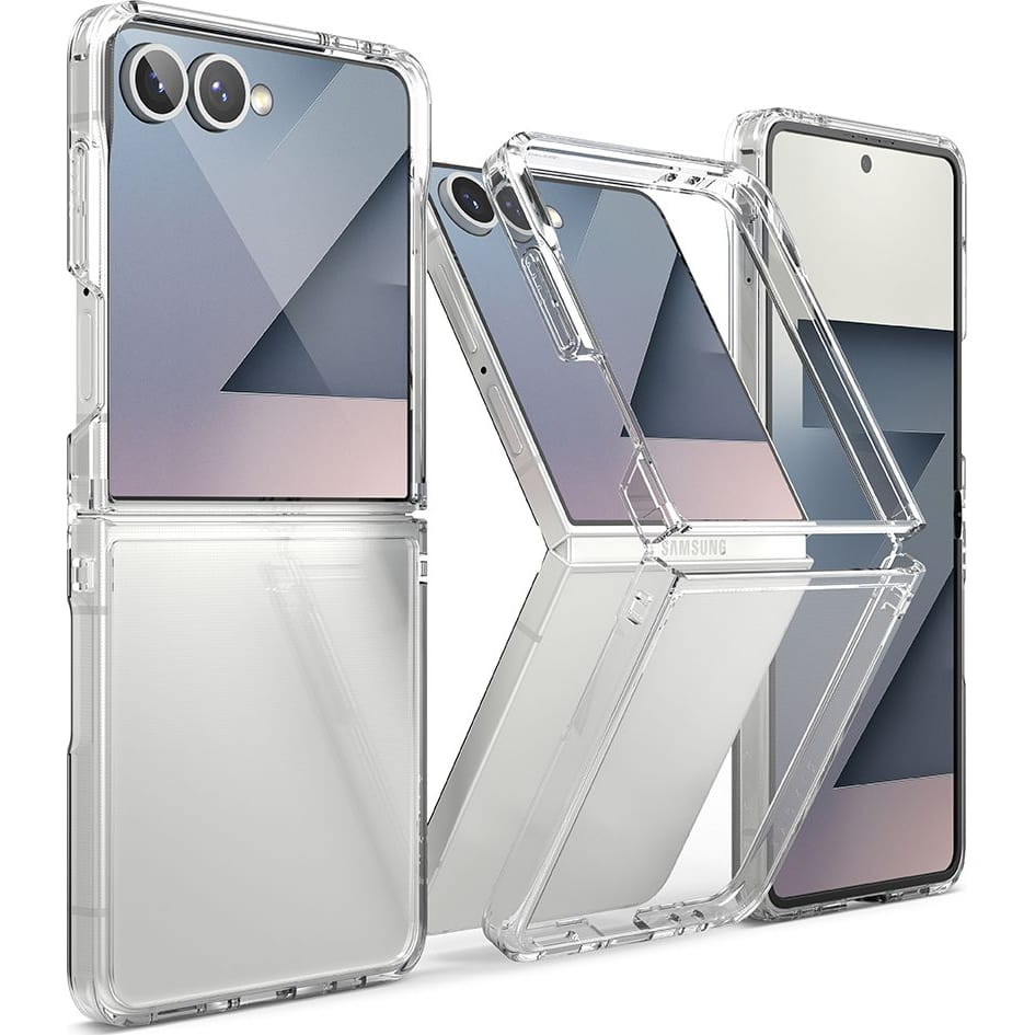 Futrola za Samsung Galaxy Z Flip7 F766, Ringke, Fusion, Prozirna