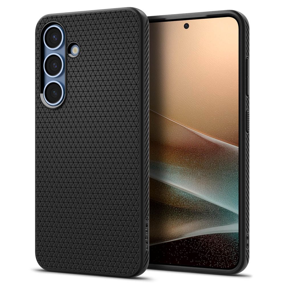 Futrola za Samsung Galaxy S25 S931, Spigen, Liquid Air, Crna ACS09000