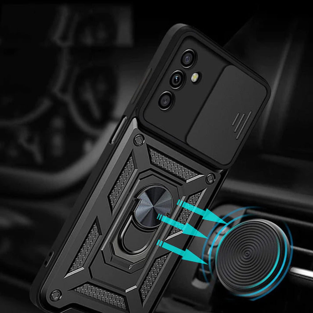 Maska za Samsung Galaxy A04s A047 / A13 5G A136, Techsuit, CamShield, Crna