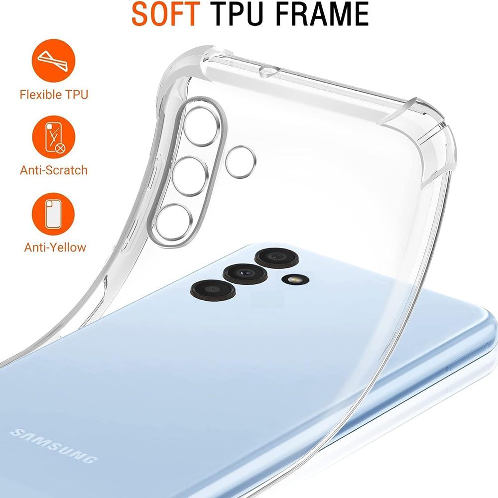 Maska za Samsung Galaxy A04s A047 / A13 5G A136, Techsuit, Otporna na udarce, Prozirna