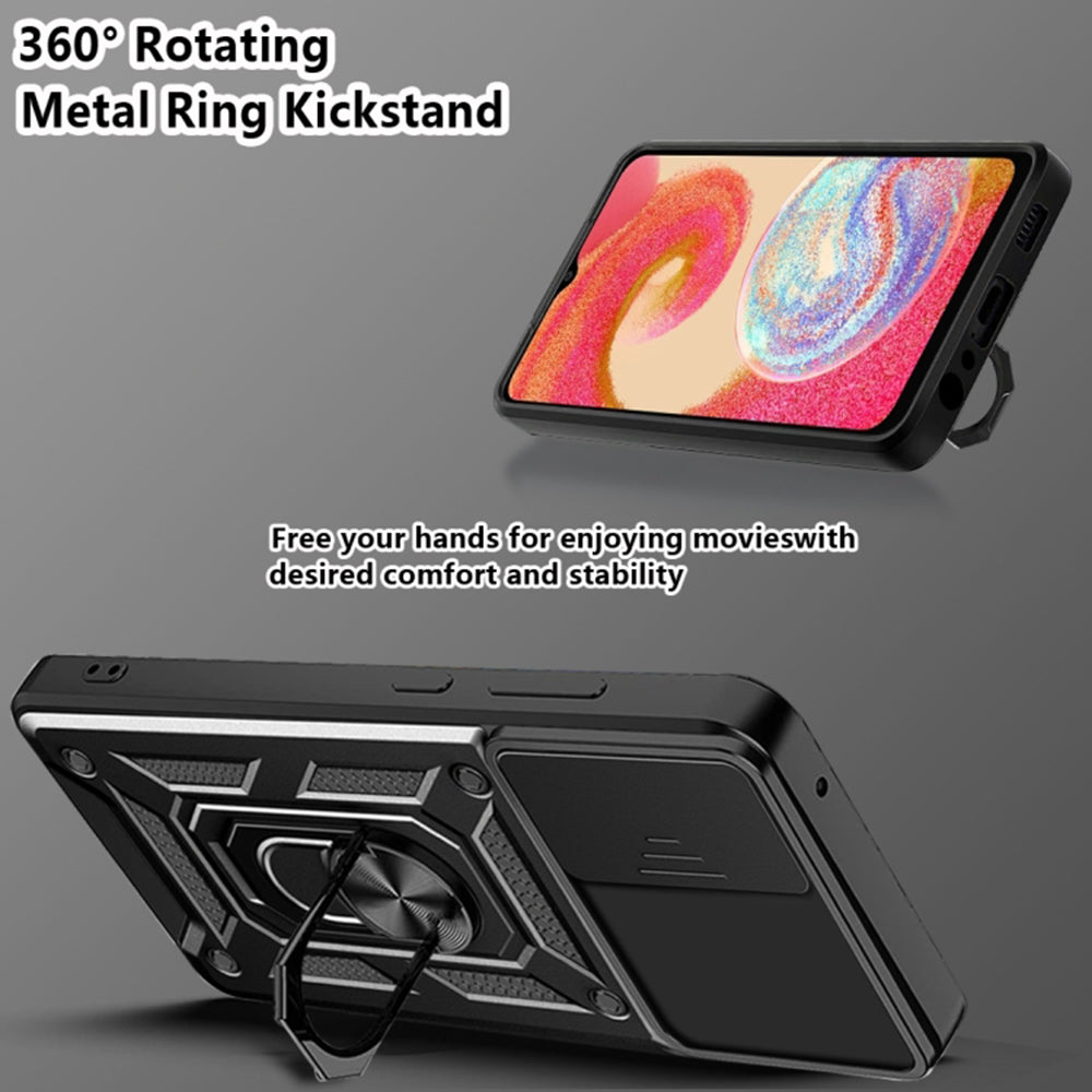 Maska za Samsung Galaxy A05 A055, Techsuit, CamShield, Crna