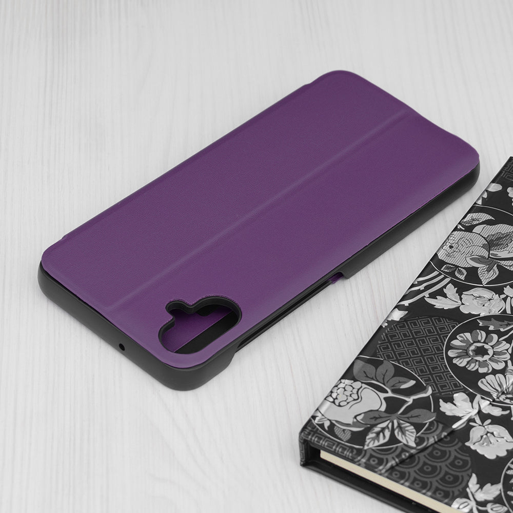 Maska za Samsung Galaxy A05 A055, Techsuit, eFold, Ljubičasta
