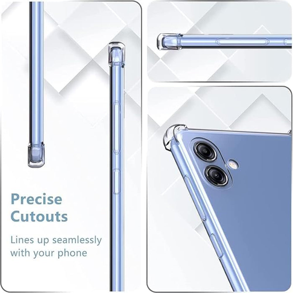 Maska za Samsung Galaxy A05 A055, Techsuit, Otporna na udarce, Prozirna