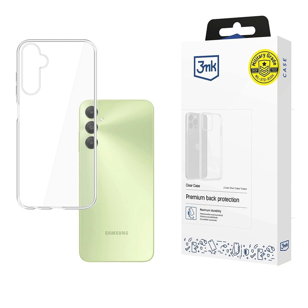 Maska za Samsung Galaxy A05s A057, 3MK, Clear, Transparentna