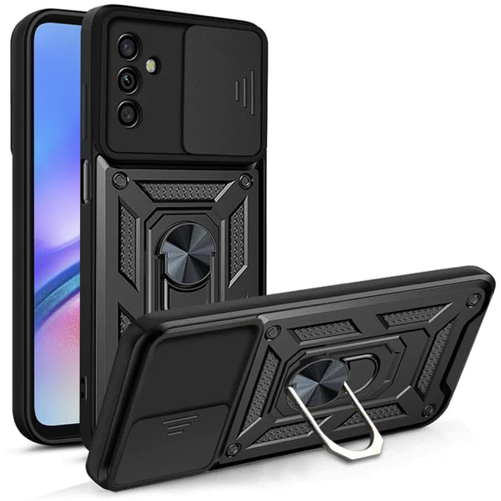 Maska za Samsung Galaxy A05s A057, Techsuit, CamShield, Crna