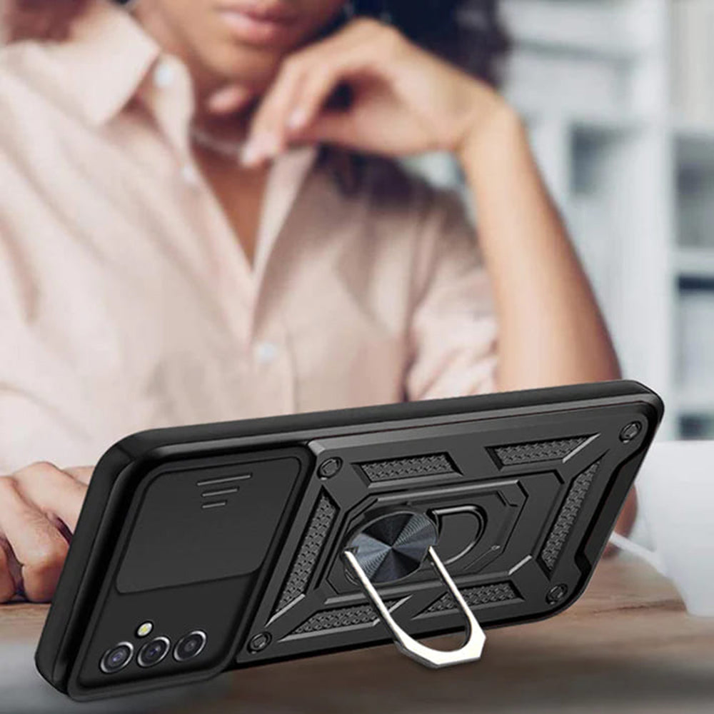 Maska za Samsung Galaxy A05s A057, Techsuit, CamShield, Crna