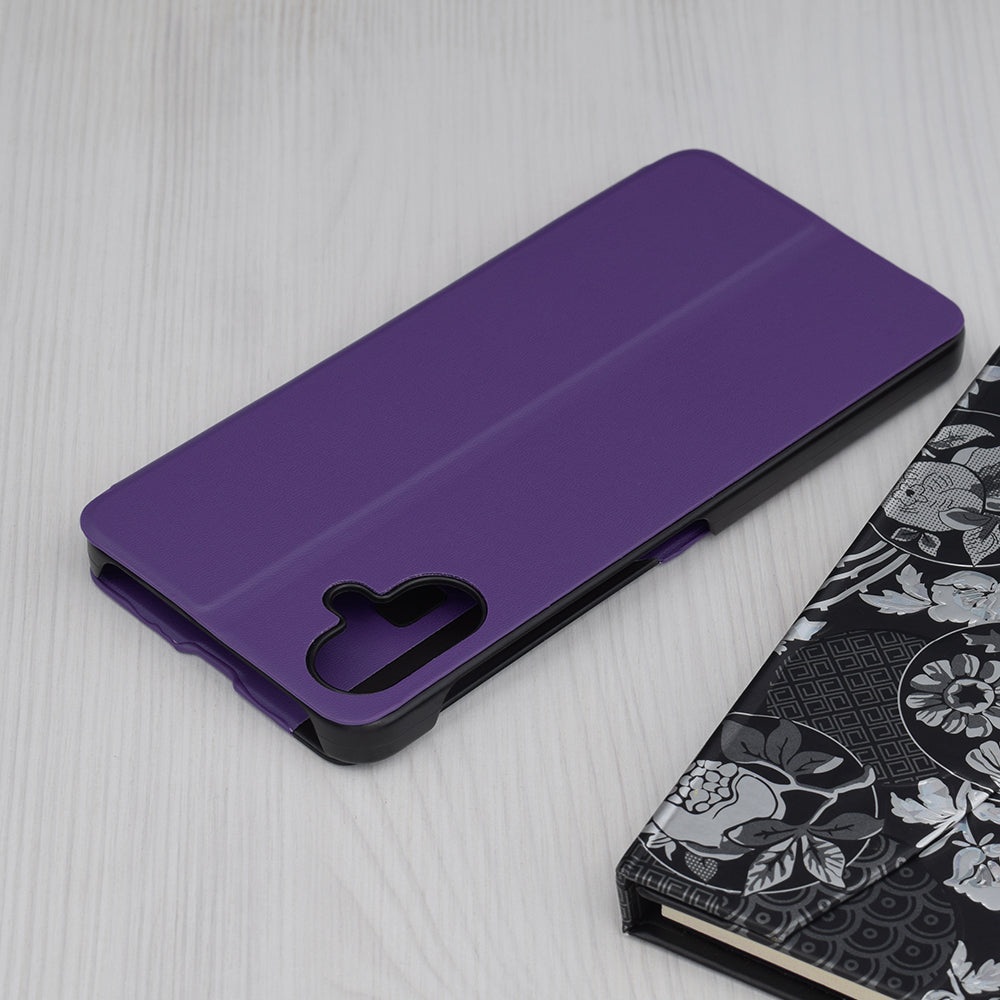 Maska za Samsung Galaxy A06 A065, Techsuit, eFold, Ljubičasta
