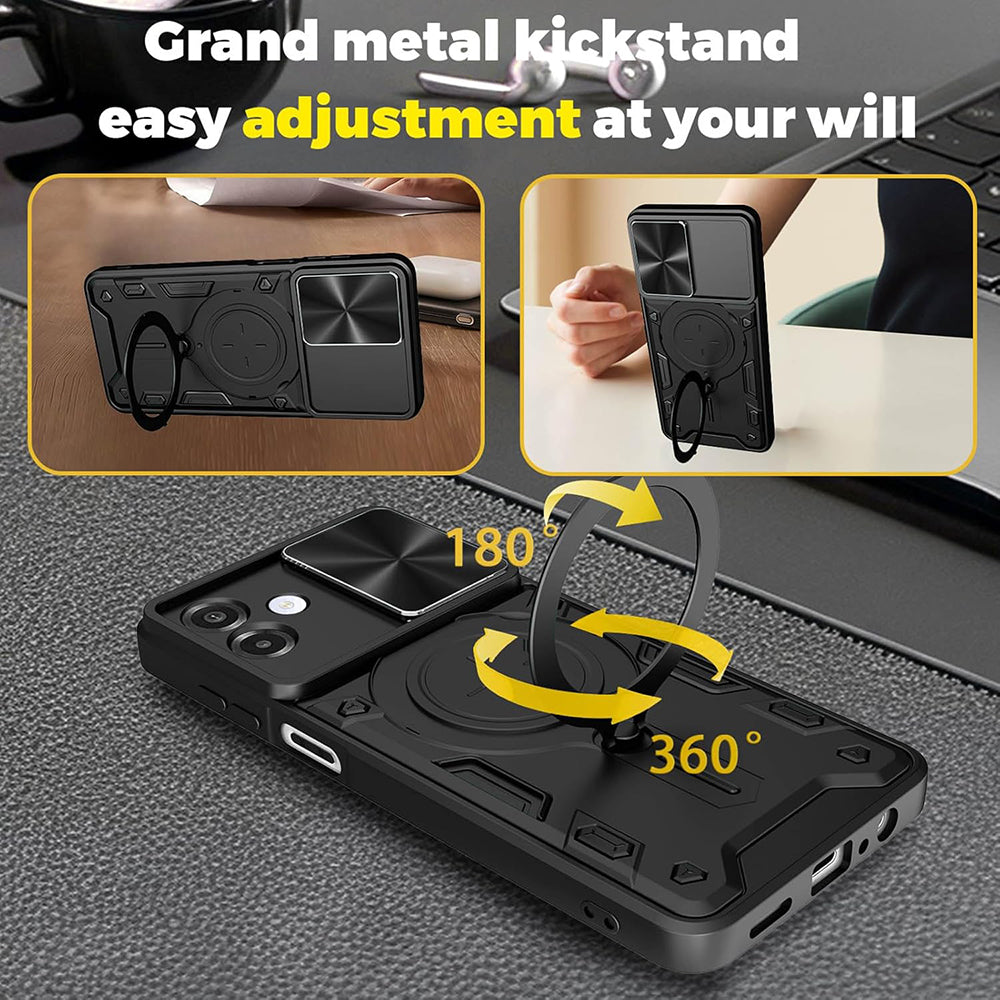 Maska za Samsung Galaxy A07 4G A075, Techsuit, CamGuard Pro, Plava