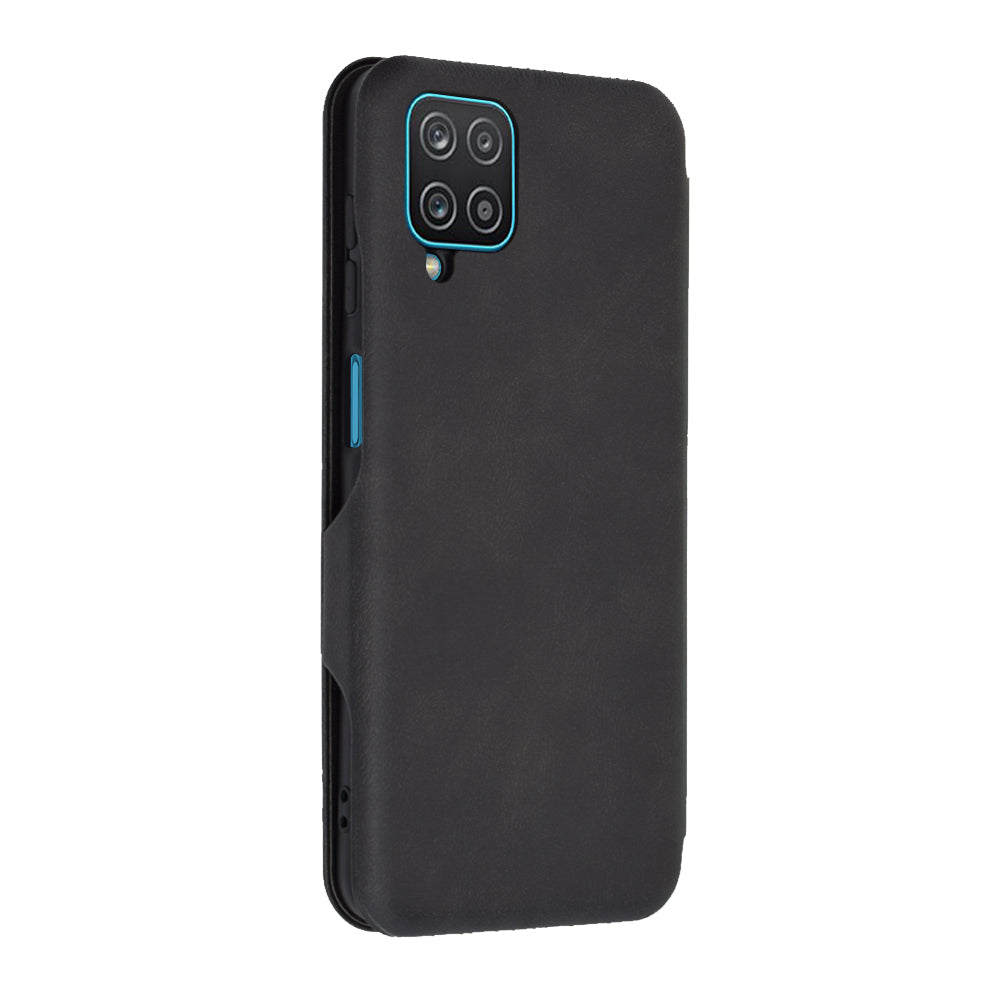 Futrola za Samsung Galaxy A12 Nacho A127 / A12 A125, Techsuit, Safe Wallet Plus, Crna