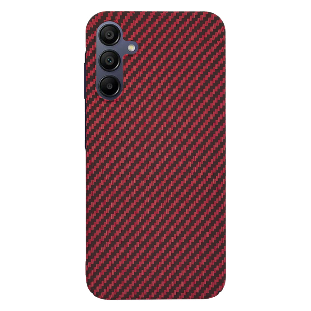 Maska za Samsung Galaxy A15 5G A156 / A15 A155, Techsuit, Carbonite FiberShell, Crvena