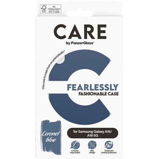 Futrola za Samsung Galaxy A16 5G A166 / A16 4G A165, PanzerGlass, Care Fashionable, Plava