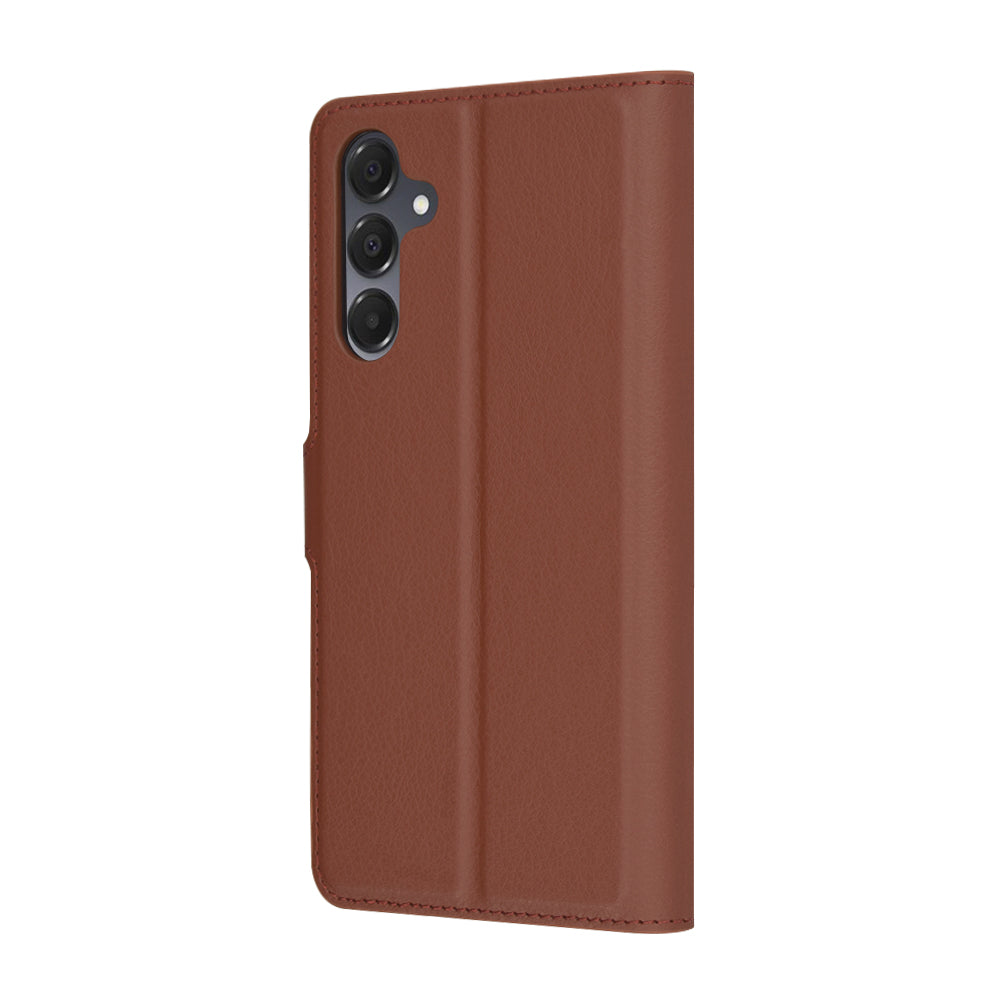 Futrola za Samsung Galaxy A16 5G A166 / A16 4G A165, Techsuit, Kožna Folio, Smeđa