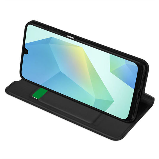 Maska za Samsung Galaxy A16 5G A166 / A16 4G A165, Techsuit, Magskin Book, Crna
