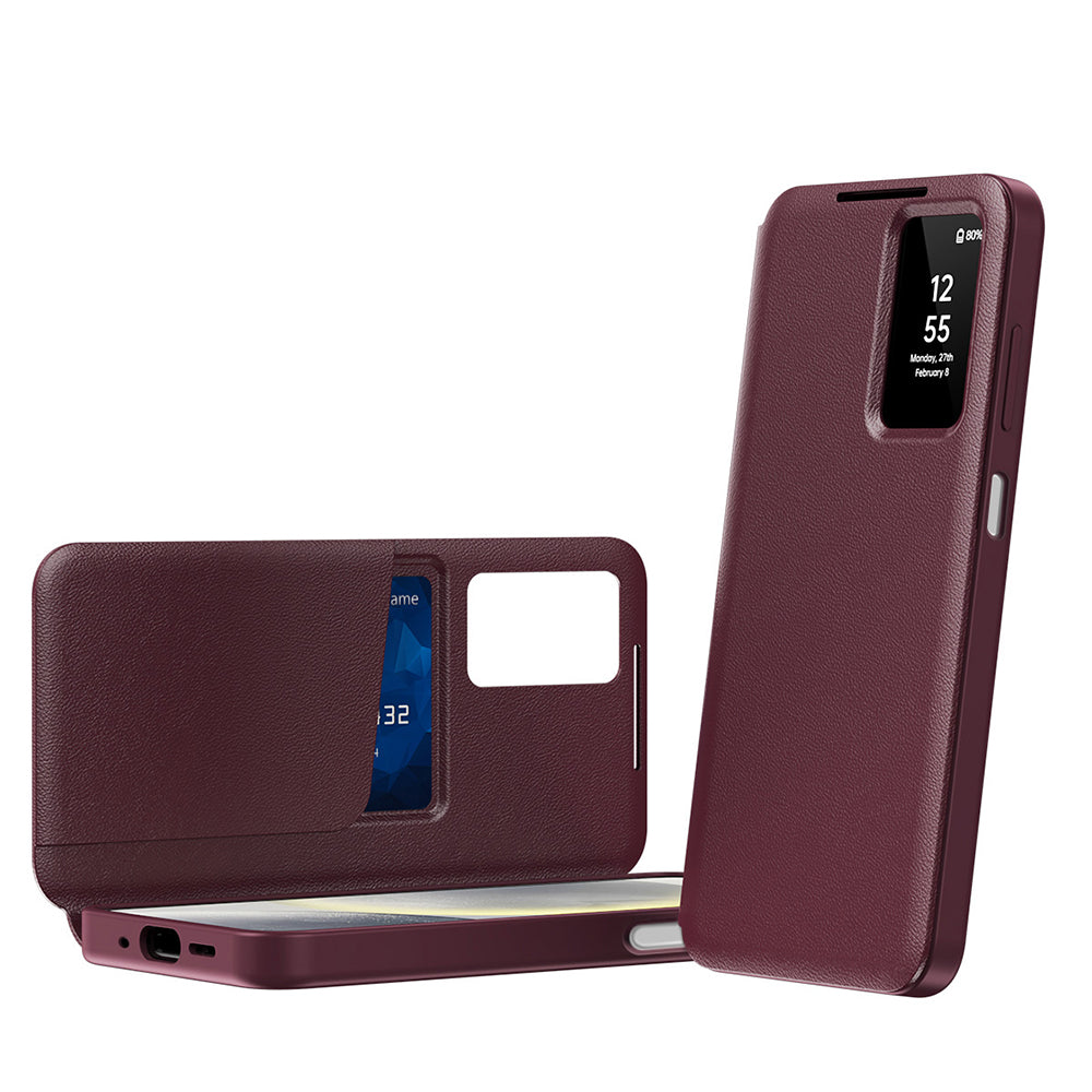 Futrola za Samsung Galaxy A18 5G A186 / A18 4G A185 / F17 / M17 / A17 4G A175, Techsuit, SmartView, Crvena