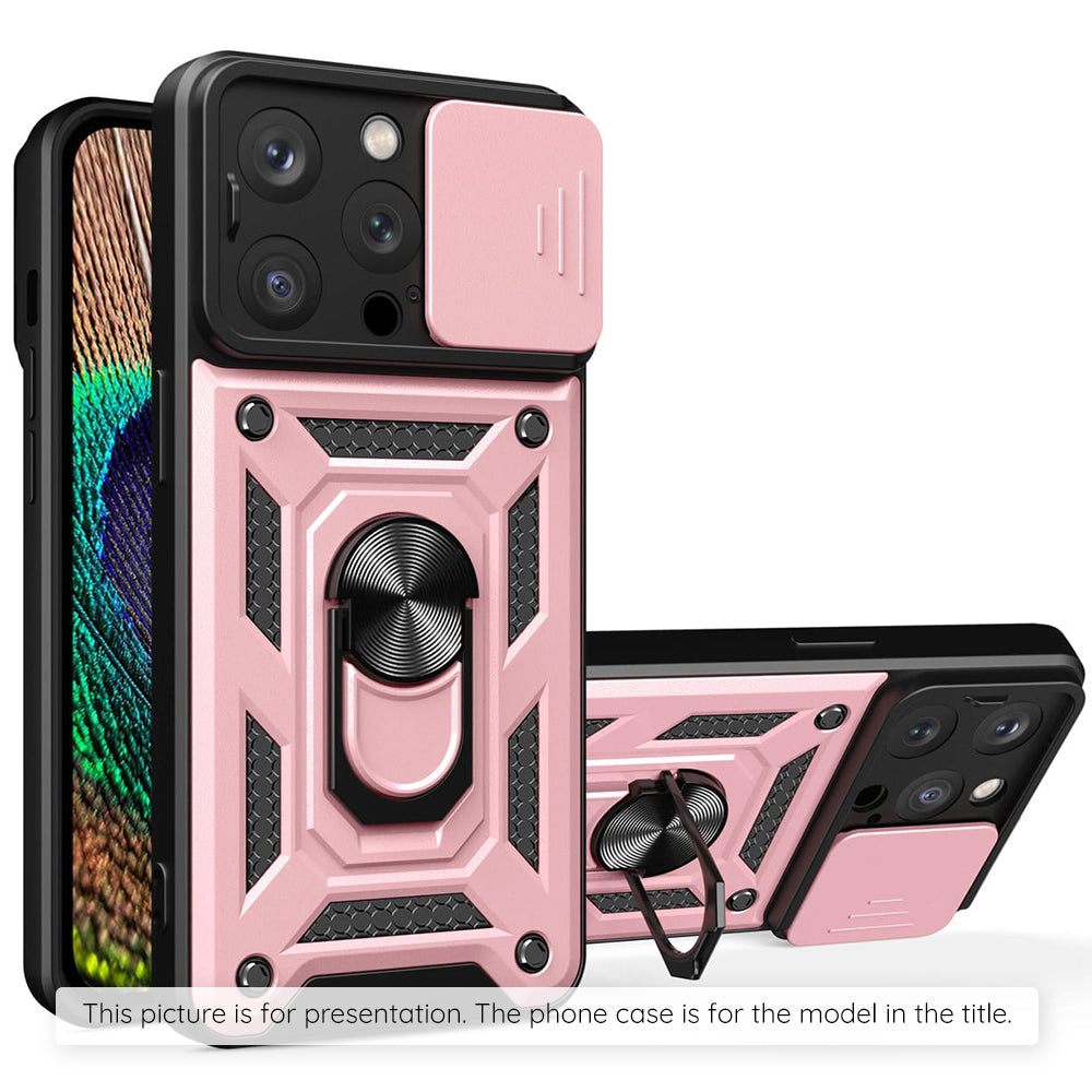 Maska za Samsung Galaxy A17 5G A176, Techsuit, CamShield, Roza