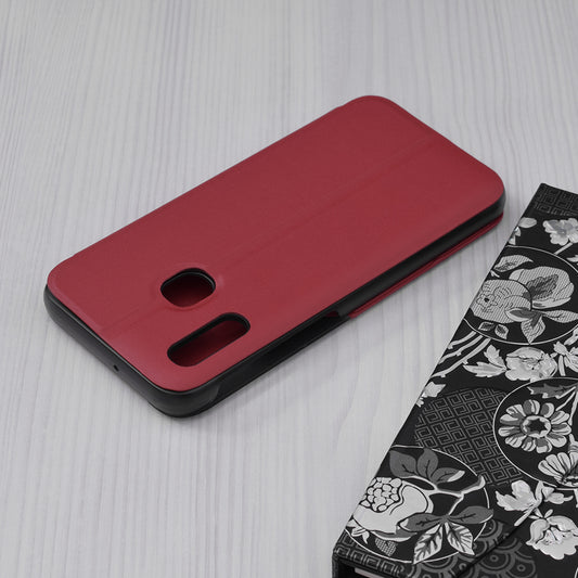 Maska za Samsung Galaxy A20e A202, Techsuit, eFold, Crvena