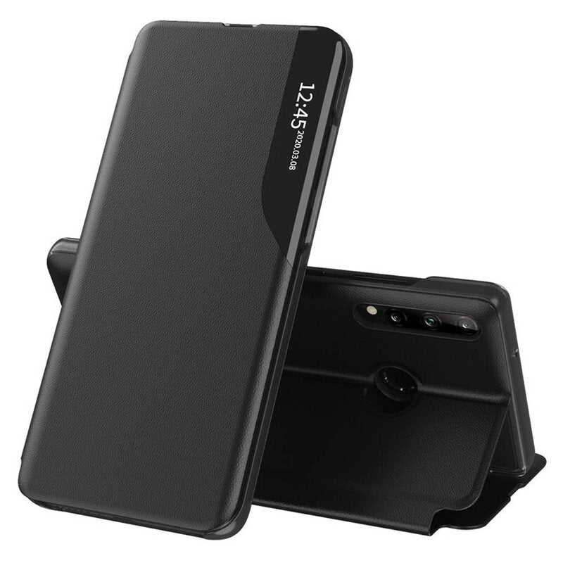 Maska za Samsung Galaxy A20s A207, Techsuit, eFold, Crna