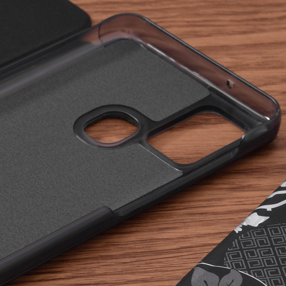 Maska za Samsung Galaxy A21s A217, Techsuit, eFold, Crna