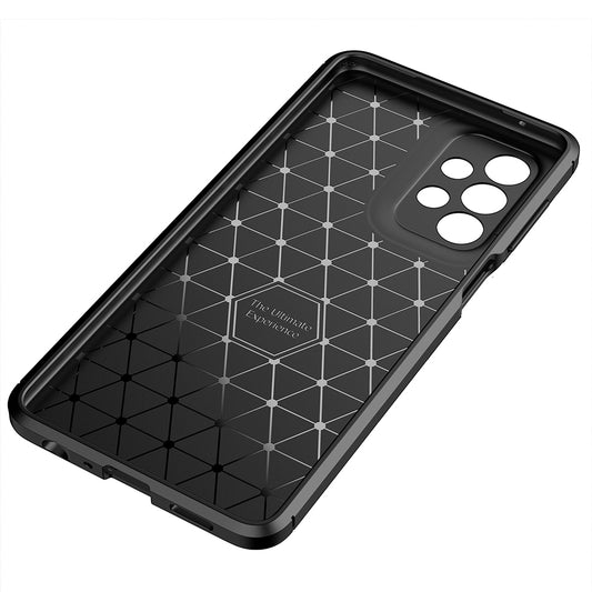 Maska za Samsung Galaxy A23 5G A236 / A23 A235, Techsuit, CarbonFiber, Crna