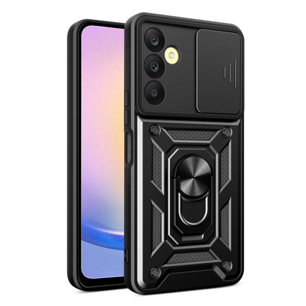Maska za Samsung Galaxy A25 A256, Techsuit, CamShield, Crna