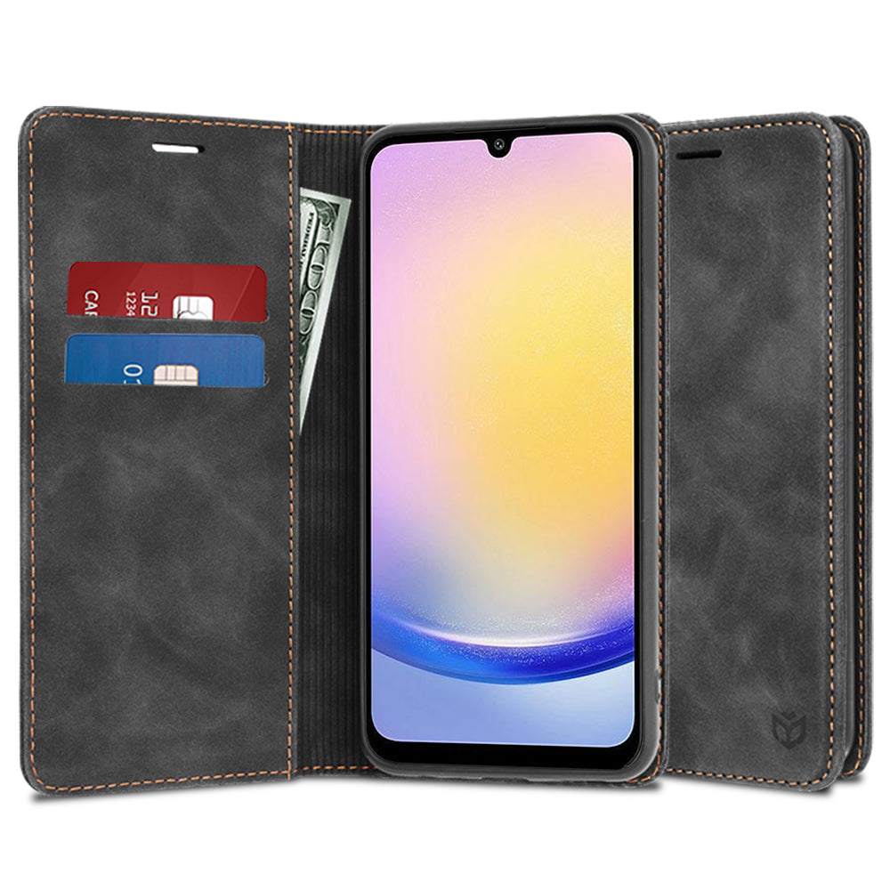 Futrola za Samsung Galaxy A25 A256, Techsuit, Confy, Crna