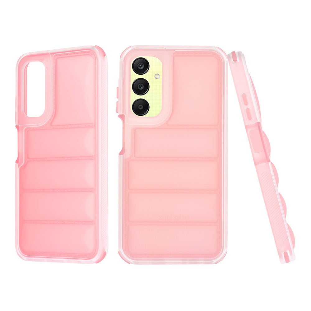 Maska za Samsung Galaxy A25 A256, Techsuit, Wave Shield, Roza