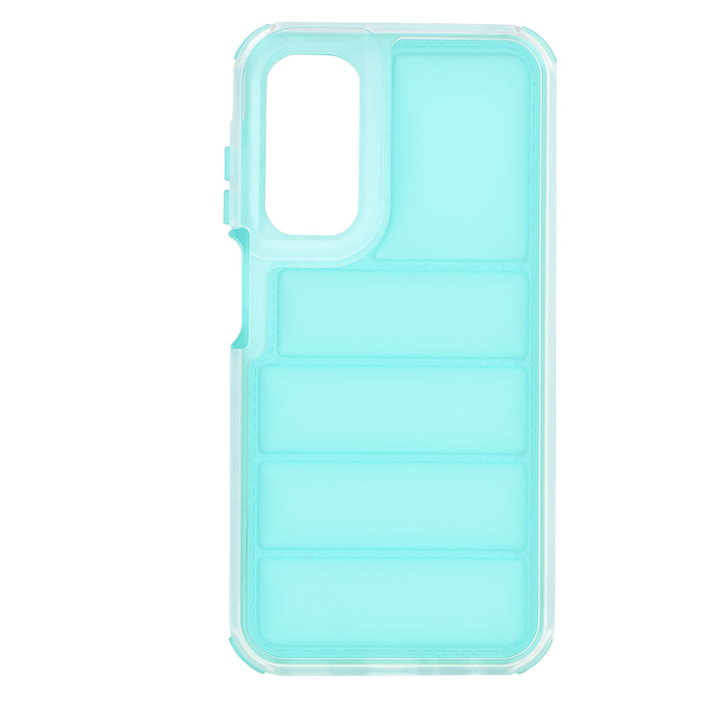 Maska za Samsung Galaxy A25 A256, Techsuit, Wave Shield, Tirkizna