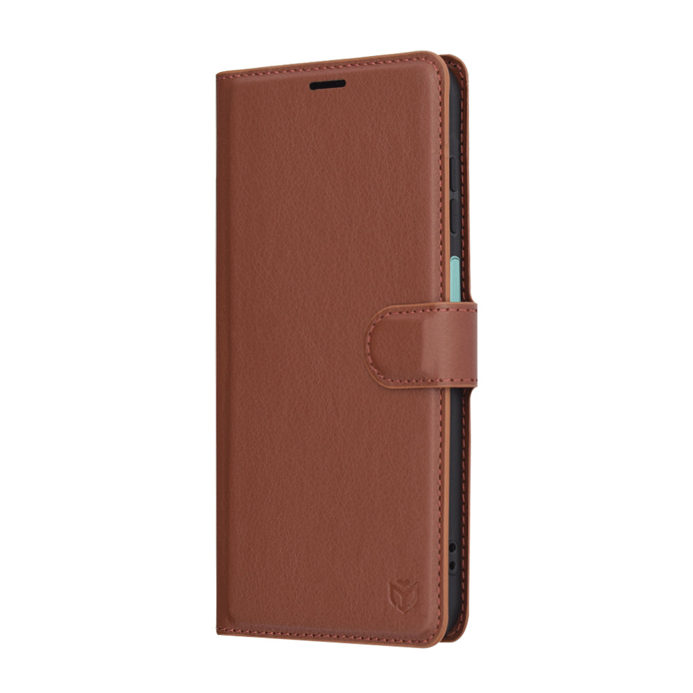Futrola za Samsung Galaxy A26 A266, Techsuit, Kožna Folio, Smeđa