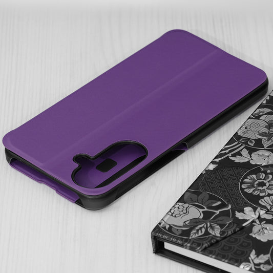 Maska za Samsung Galaxy A27 5G, Techsuit, eFold New Model, Ljubičasta