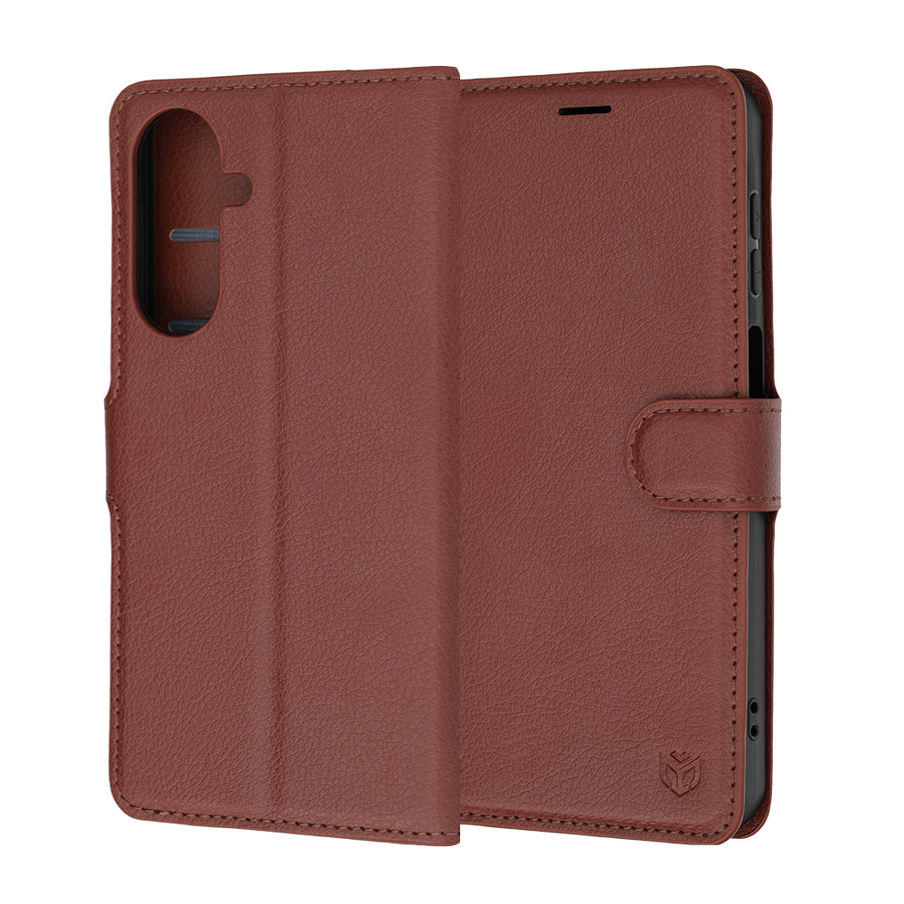 Futrola za Samsung Galaxy A27 5G, Techsuit, Leather Folio, Smeđa