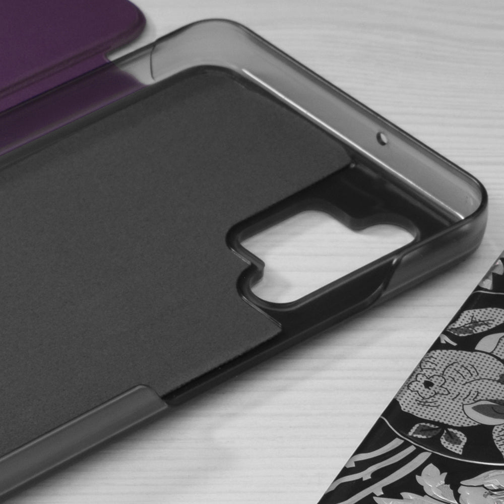 Maska za Samsung Galaxy A32 A325, Techsuit, eFold, Ljubičasta