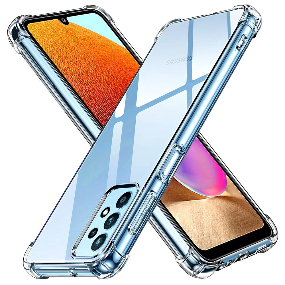 Maska za Samsung Galaxy A32 A325, Techsuit, Otporna na udarce, Prozirna