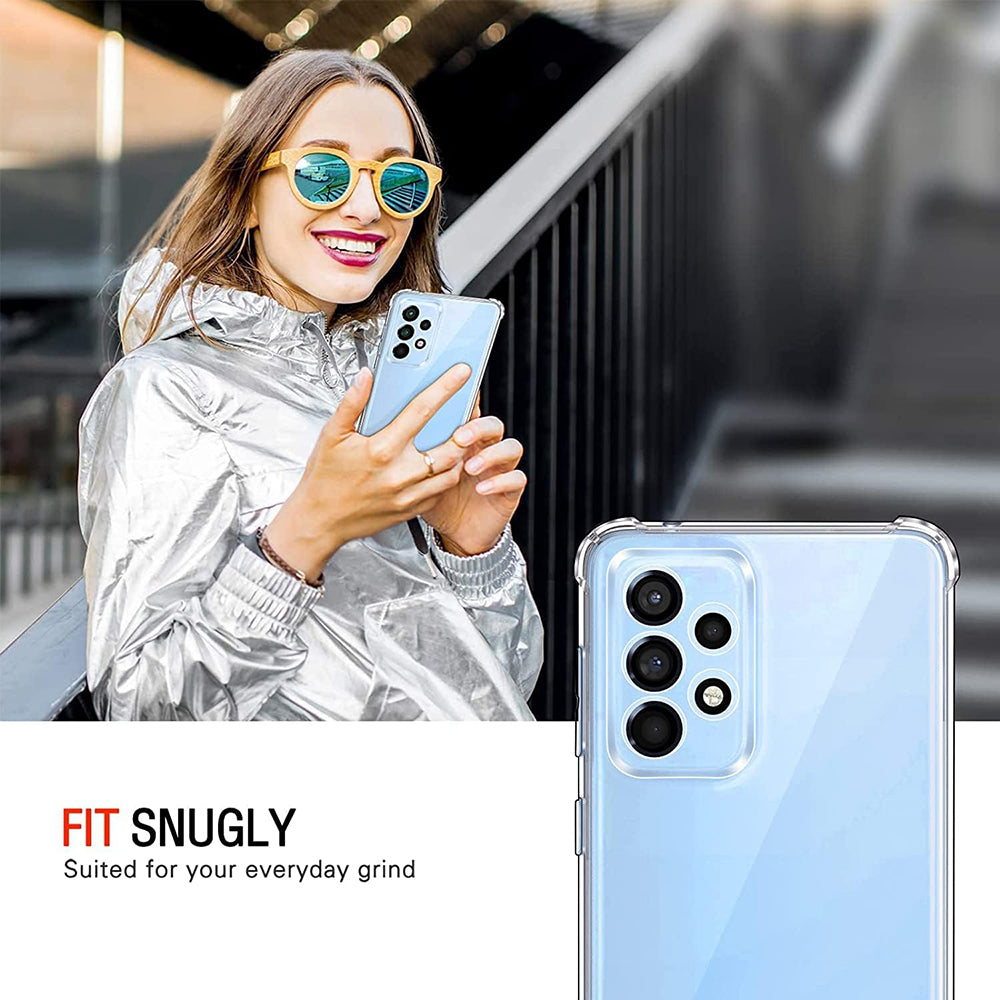 Maska za Samsung Galaxy A33 5G A336, Techsuit, Otporna na udarce, Prozirna