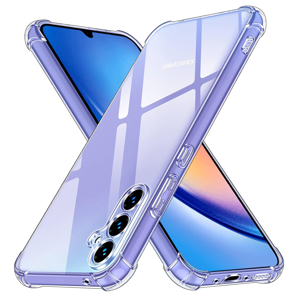 Maska za Samsung Galaxy A34 A346, Techsuit, Shockproof Clear, Prozirna