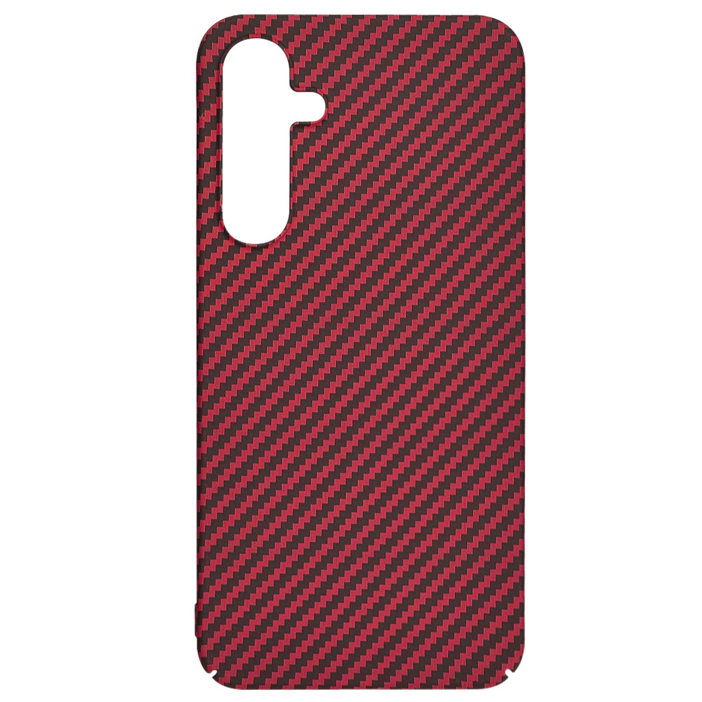 Maska za Samsung Galaxy A35 5G A356, Techsuit, Carbonite FiberShell, Crvena