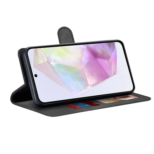 Futrola za Samsung Galaxy A35 5G A356, Techsuit, Diary Book, Crna