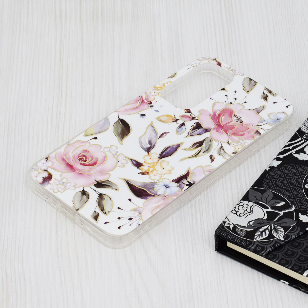 Futrola za Samsung Galaxy A35 5G A356, Techsuit, Marble, Bijela
