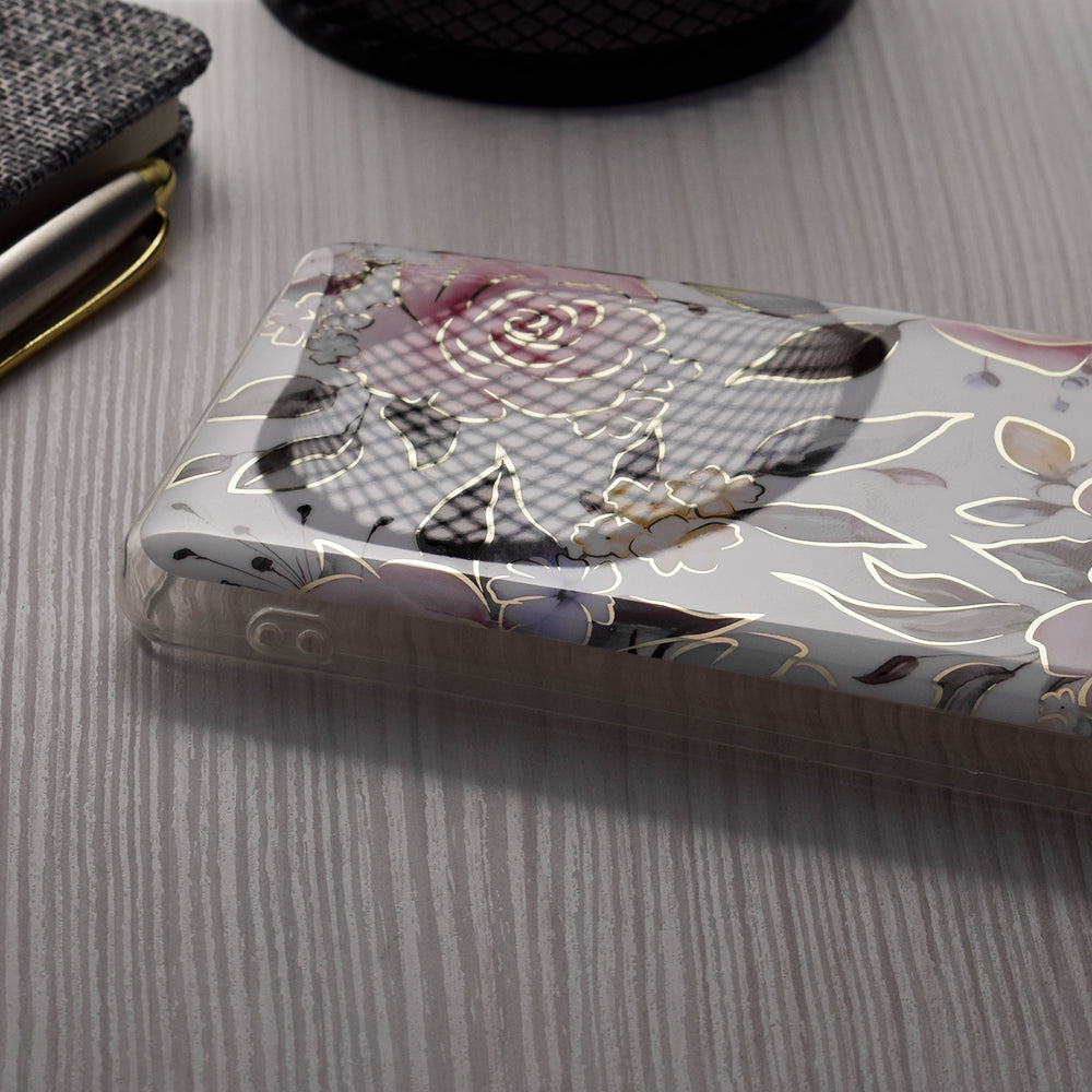 Futrola za Samsung Galaxy A35 5G A356, Techsuit, Marble, Bijela