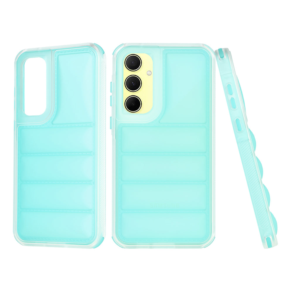 Maska za Samsung Galaxy A35 5G A356, Techsuit, Wave Shield, Tirkizna