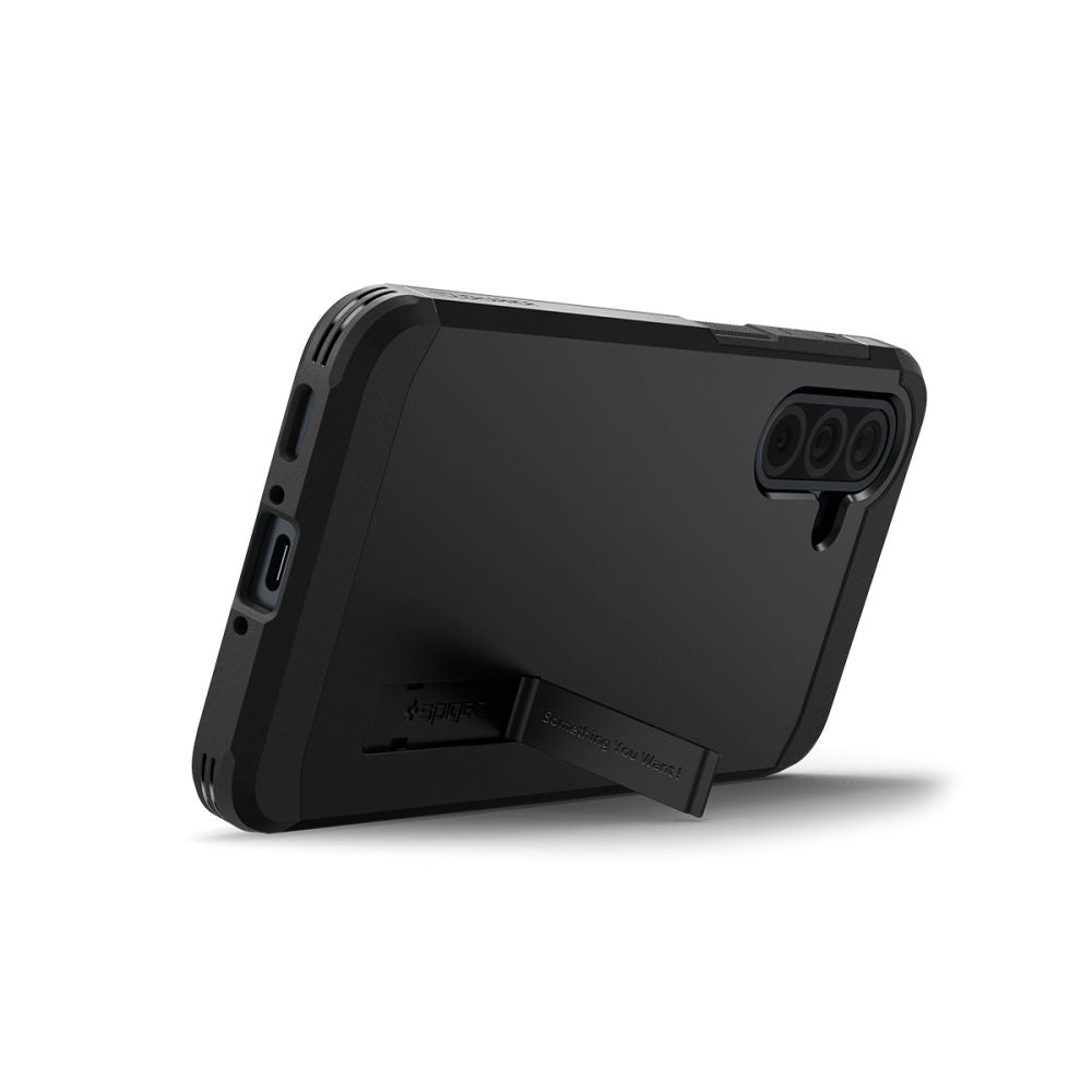 Maska za Samsung Galaxy A36 A366, Spigen, Tough Armor, Crna ACS09166