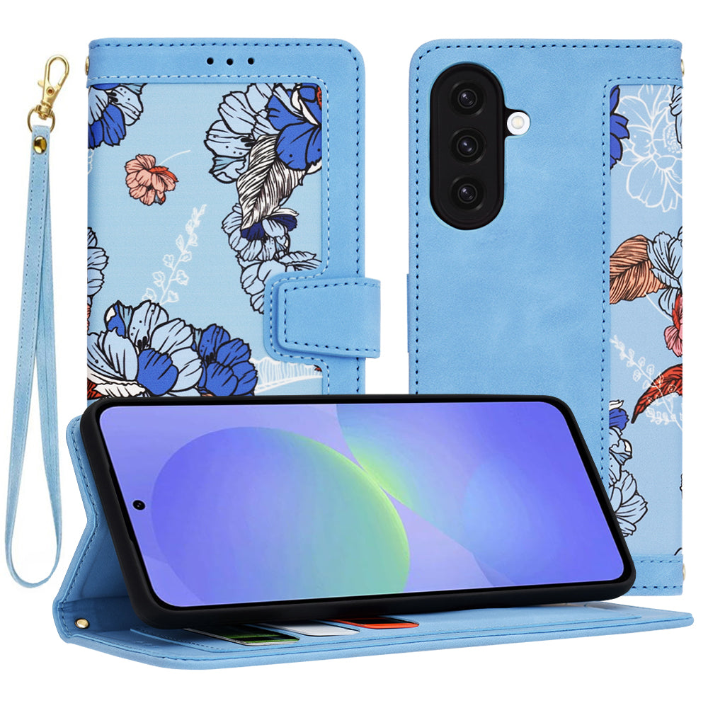 Maska za Samsung Galaxy A36 A366, Techsuit, FlipCraft, Plava