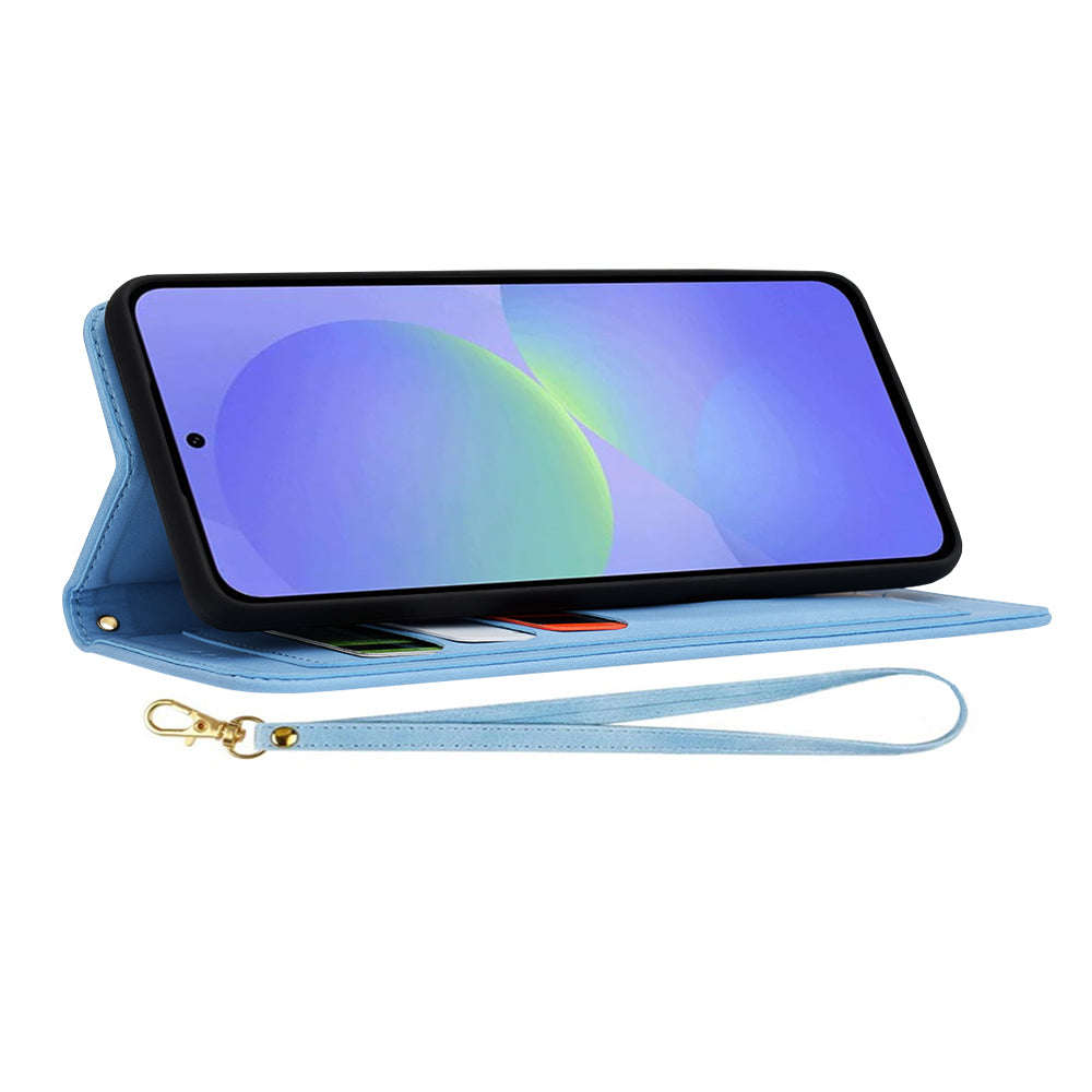 Maska za Samsung Galaxy A36 A366, Techsuit, FlipCraft, Plava