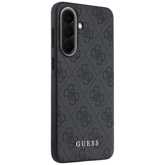 Maska za Samsung Galaxy A37 5G, Guess, 4G Classic Logo Charm, Crna