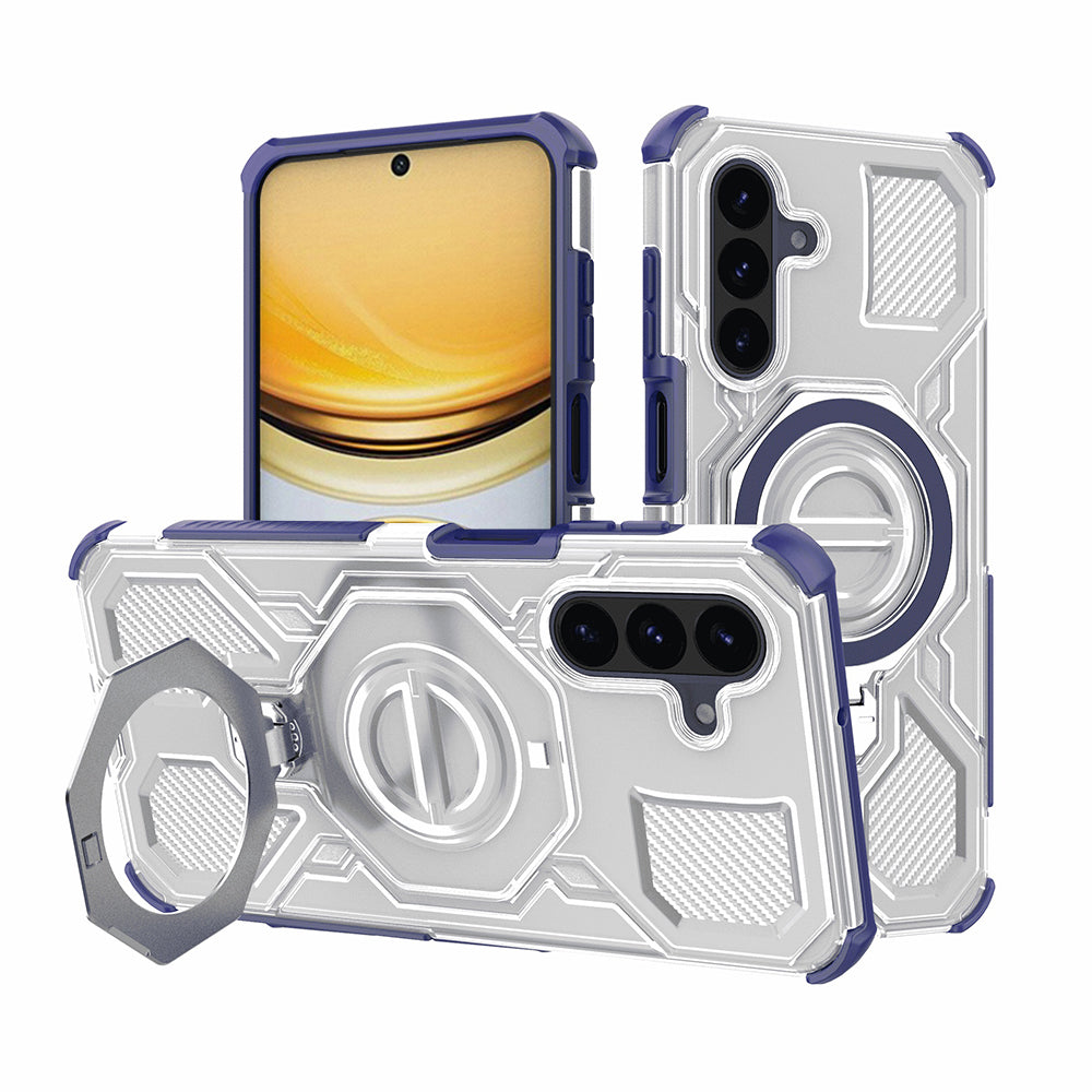 Futrola za Samsung Galaxy A37 5G, Techsuit, Carbon Shield Pro, Plava