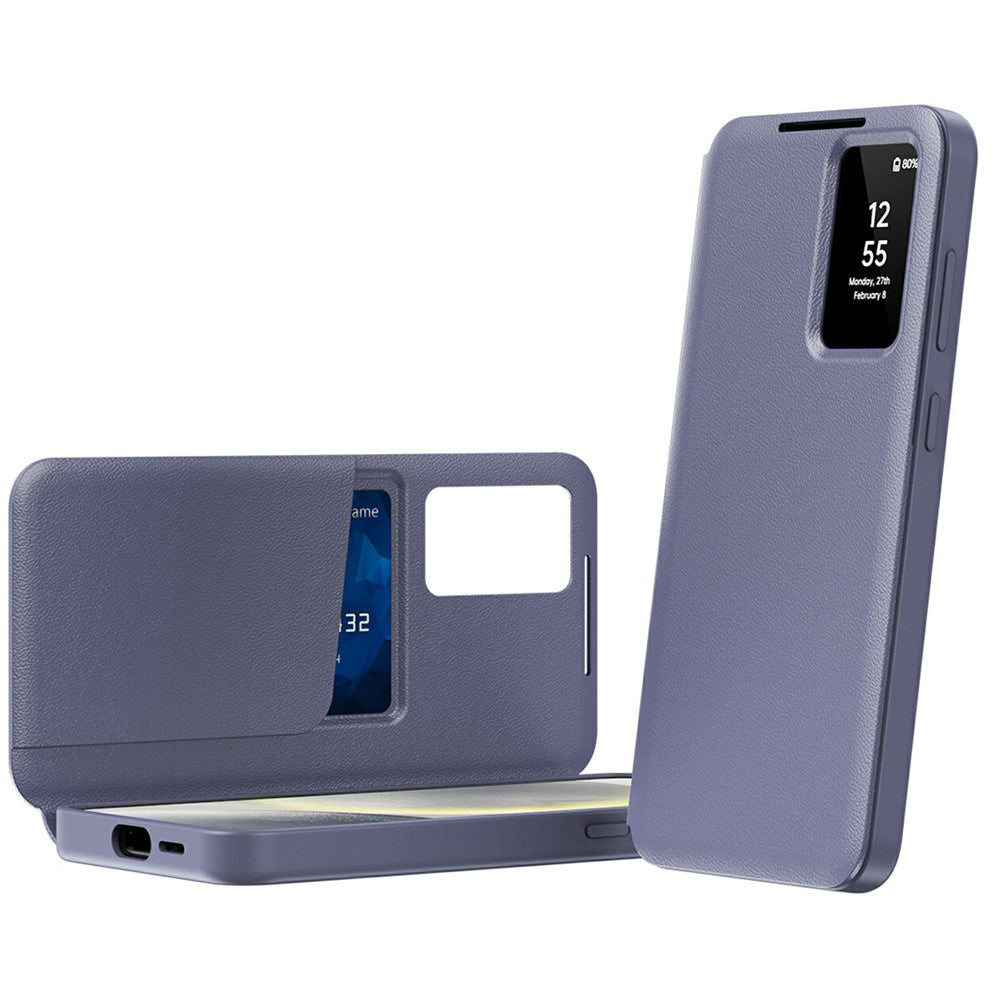 Futrola za Samsung Galaxy A37 5G, Techsuit, SmartView, Ljubičasta