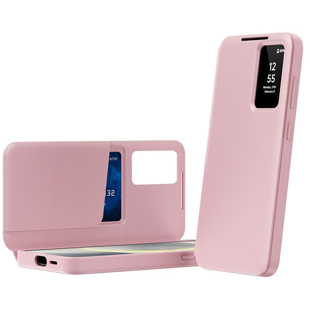 Futrola za Samsung Galaxy A37 5G, Techsuit, SmartView, Roza