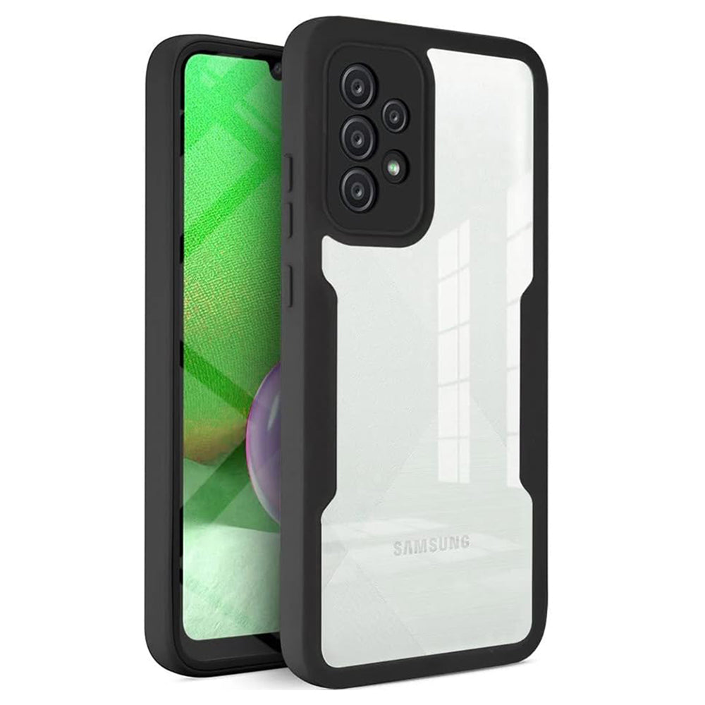 Maska za Samsung Galaxy A52s 5G A528 / A52 5G A526 / A52 A525, Techsuit, ColorVerse 360, Crna